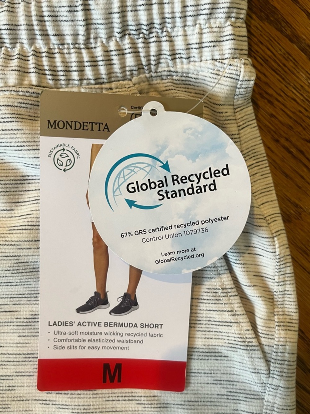 Mondetta Ladies Active Bermuda Short. Size medium. New with tags. - Picture 7 of 13